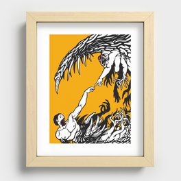 The Curse of God Recessed Framed Print