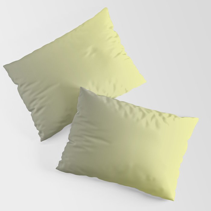 Color Gradient 250718- dark and yellow Pillow Sham