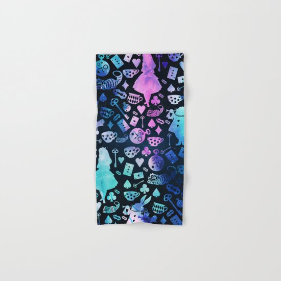 Alice in Wonderland - Galaxy Hand & Bath Towel