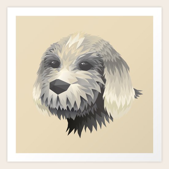 Cute Dog Art Print