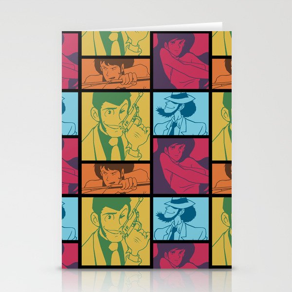 Lupin Iii Jazz Record Stationery Cards By Ben Huber Society6