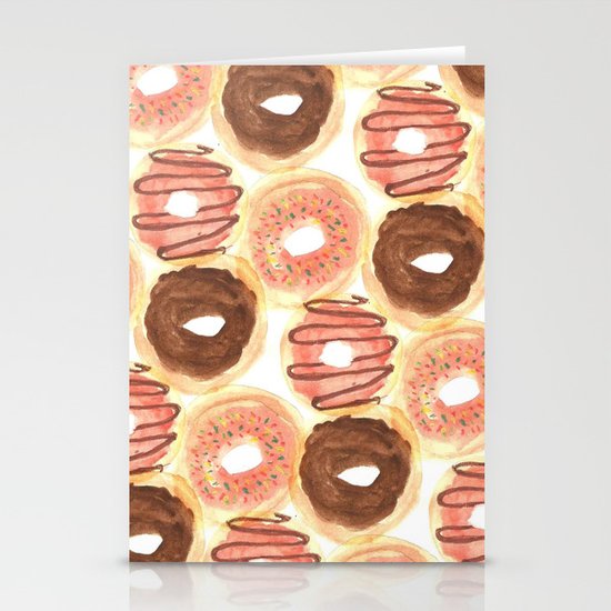 Mmm, Donuts. Stationery Cards