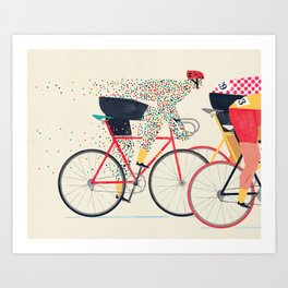 Tour de France Art Print