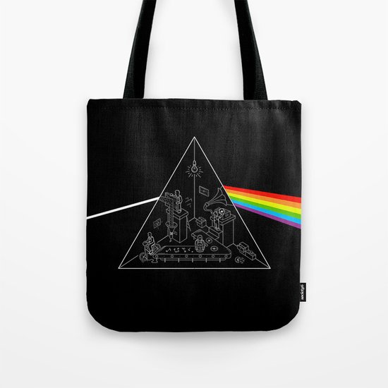 The Dark Side of the Process Tote Bag