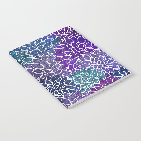 Floral Abstract 22 Notebook
