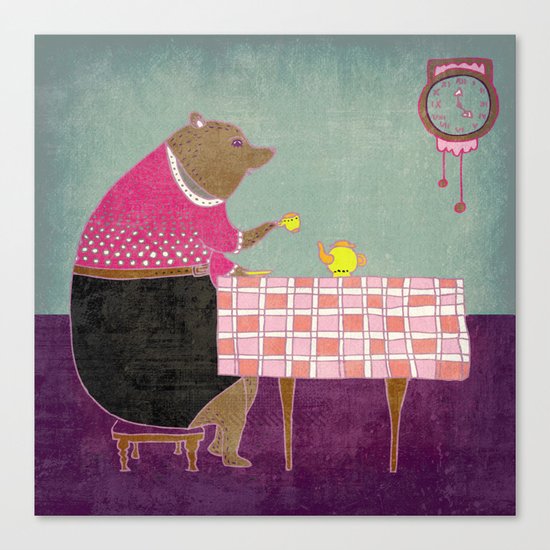 Afternoon tea Canvas Print