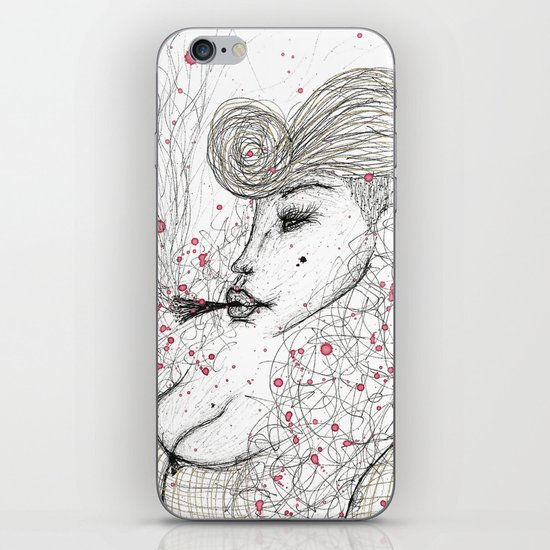 Big Mama Pink iPhone & iPod Skin