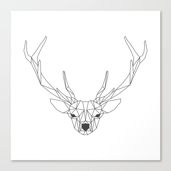 Deer Canvas Print