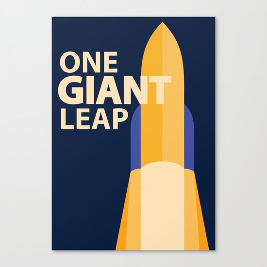 One Giant Leap Canvas Print