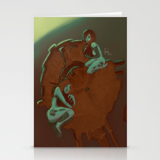 SOLAR-REACTOR Stationery Cards