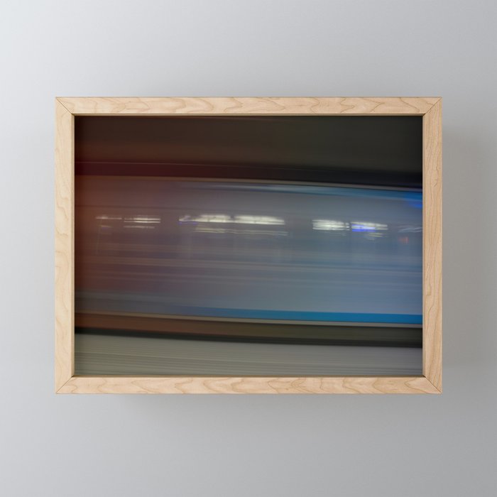 Station Plamondon Framed Mini Art Print