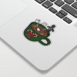 Relaxing Hot Cocoa Sticker