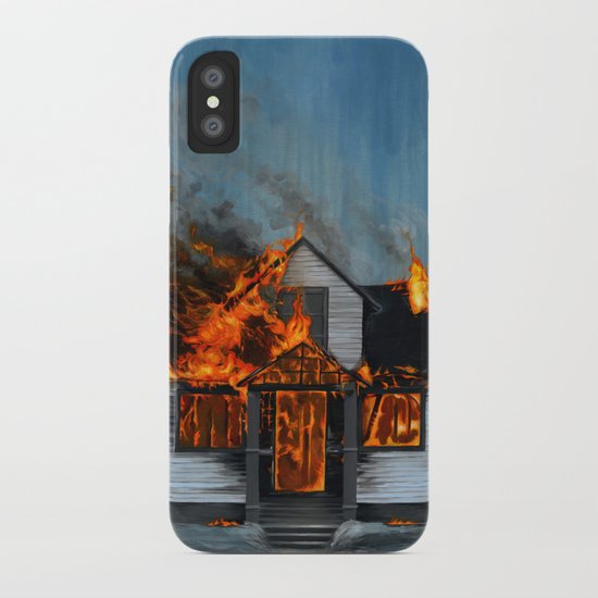 House on Fire iPhone Case