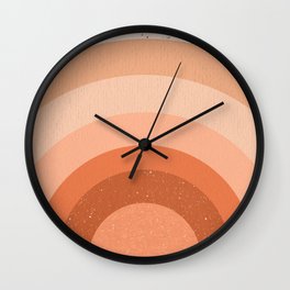 Pink Vibrations Wall Clock