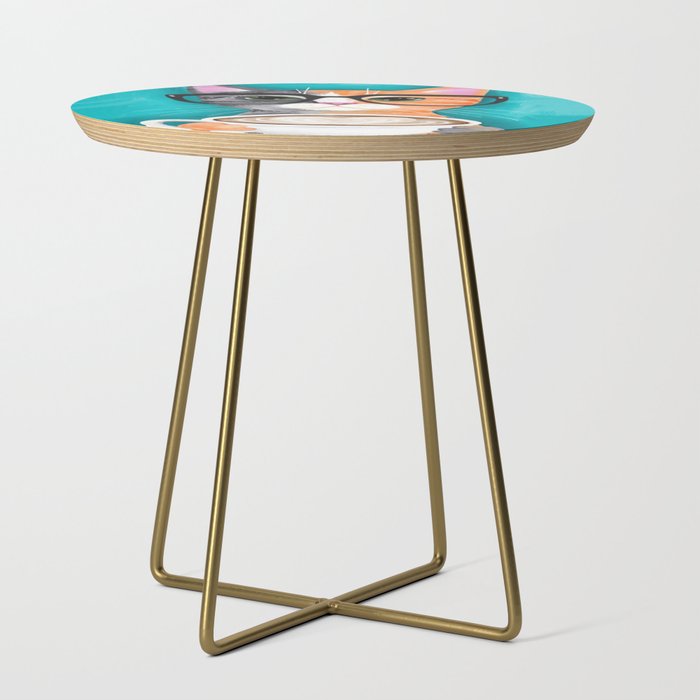 A Latte of Love Side Table