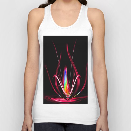 Abstract perfektion - Lightshow Unisex Tank Top