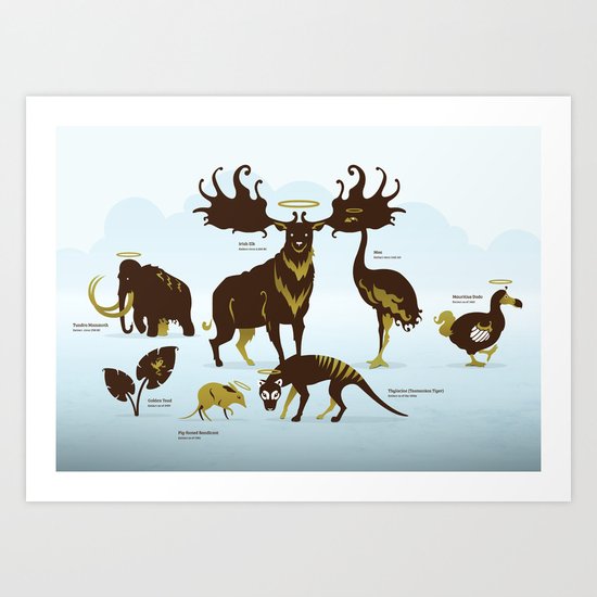 God's Zoo Art Print