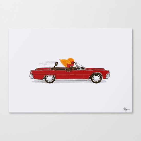 Match Cruise Canvas Print