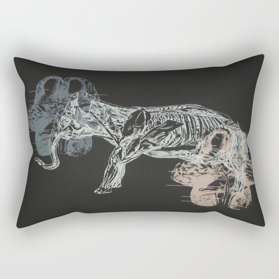 Elephant Rectangular Pillow