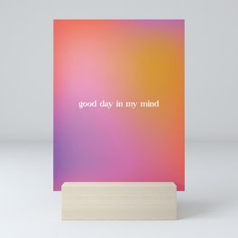 Good Days, SZA Inspired Gradient Mini Art Print