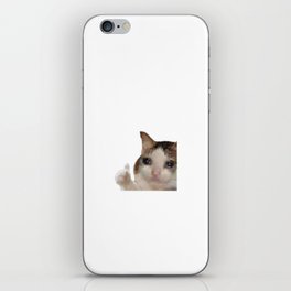 Crying Cat meme - High quality iPhone Skin