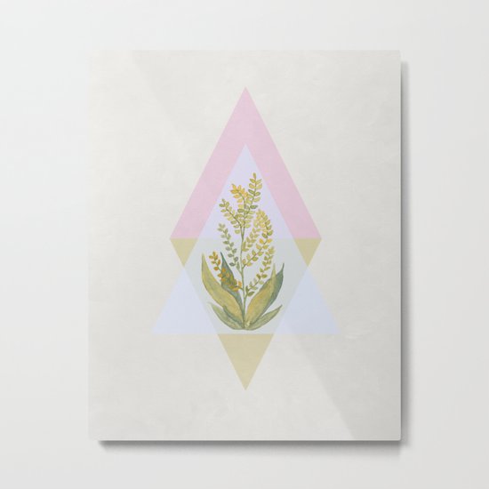 Botanical vibes 09 Metal Print