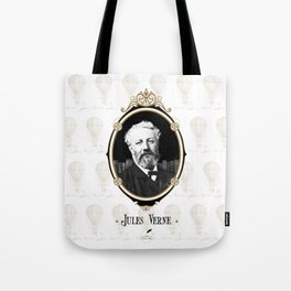 Classic Writers - Jules Verne Tote Bag