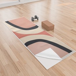abstract minimal 22/4 Yoga Towel