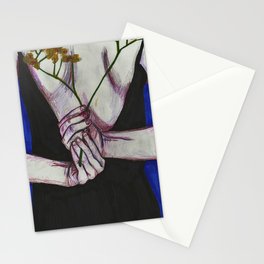 Flowers Behind Your Back Stationery Cards