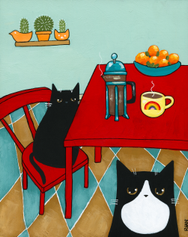 Coffee Time Cats