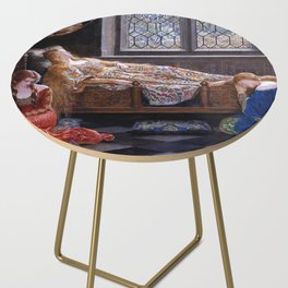 The Sleeping Beauty medieval art Side Table