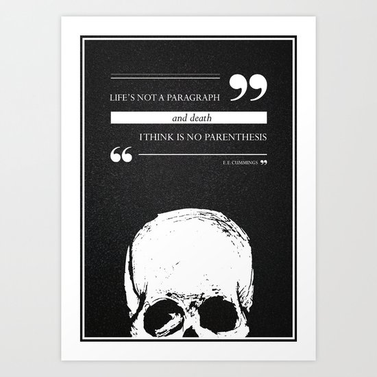 Parenthesis Art Print