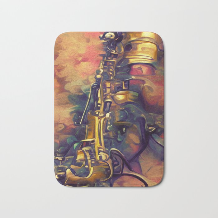 Tenor Saxophone Bath Mat