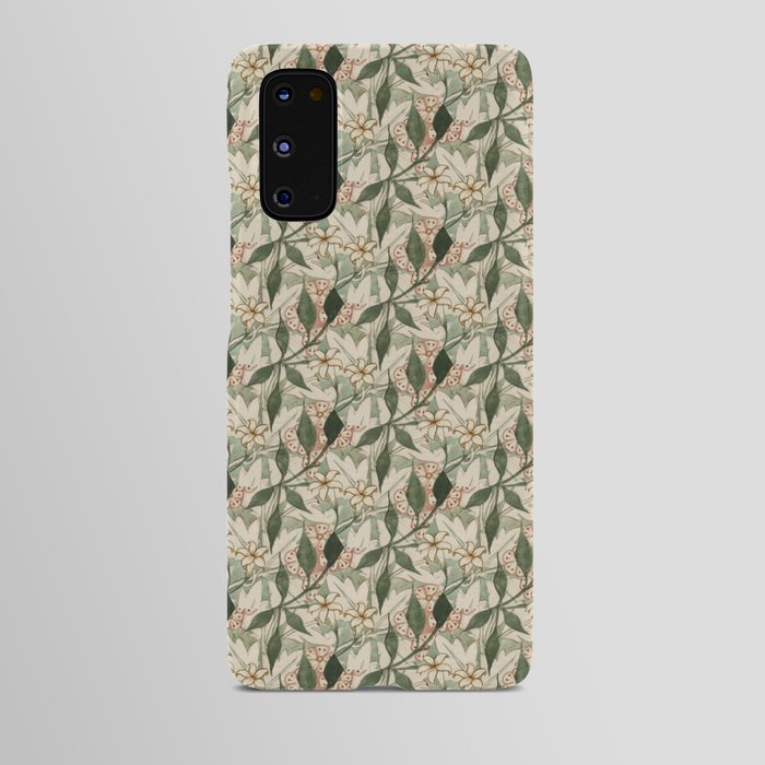 Modern floral multicolor surface 722 Android Case