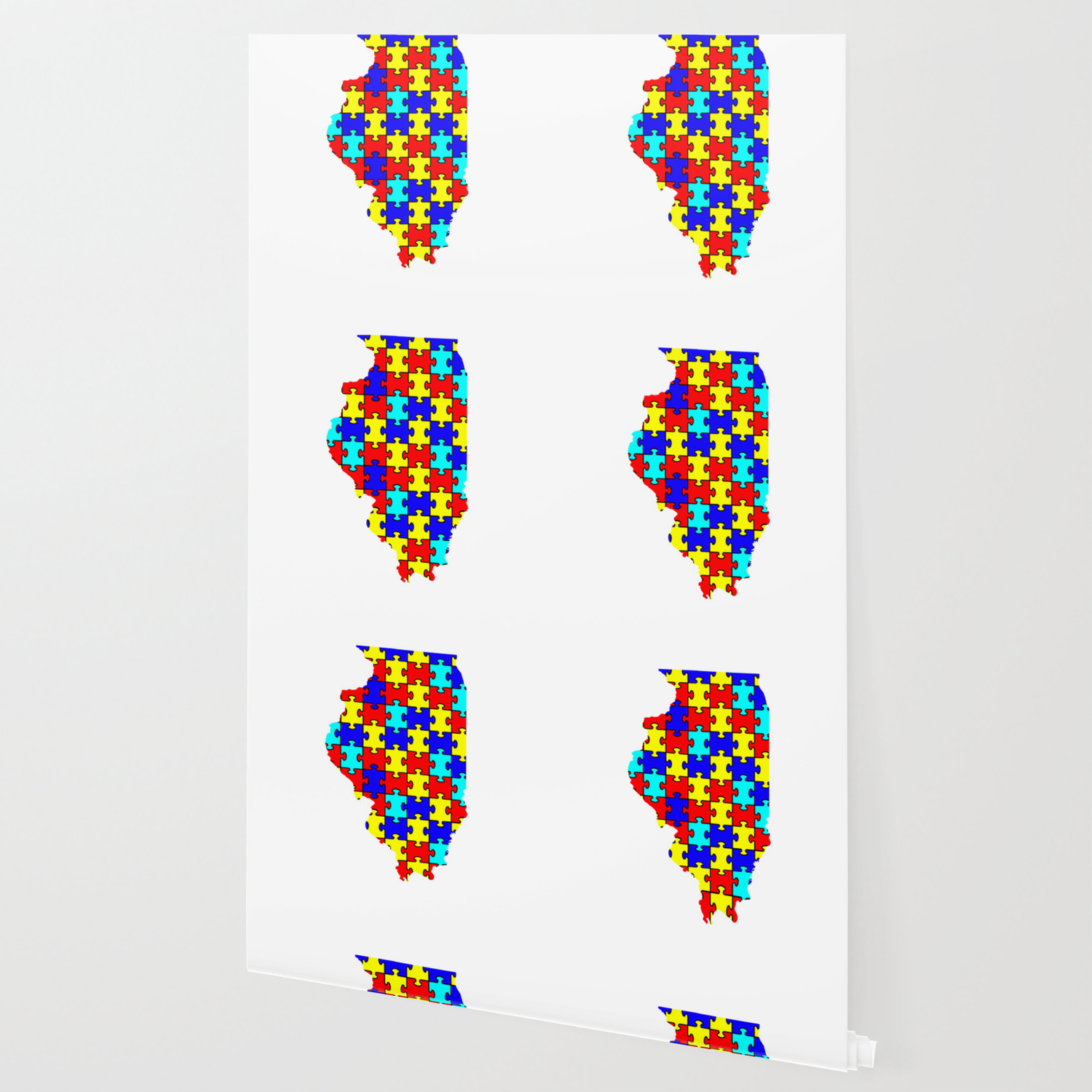 Illinois Autism Awareness Wallpaper By Merchmojo Society6