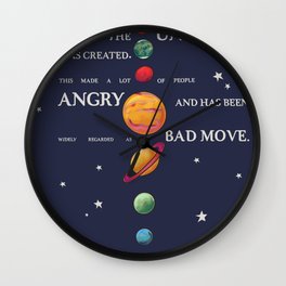 In The Beginning Wall Clock