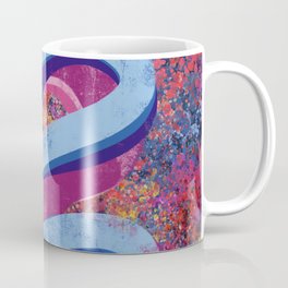 Energy of Life Abstract Expressionism Art by Emmanuel Signorino  Mug