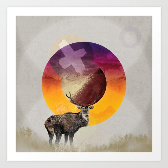 Agonie Art Print