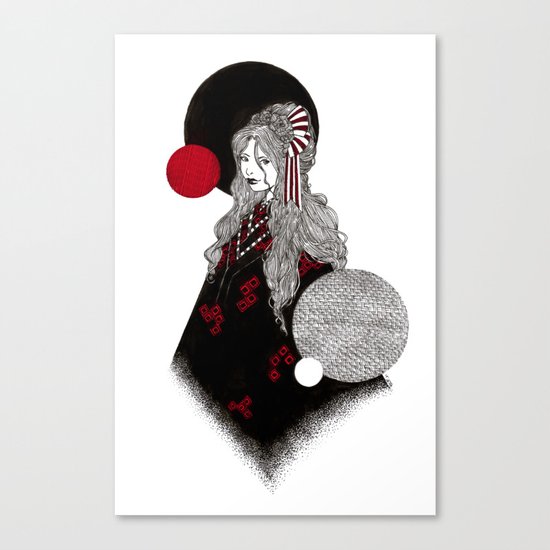 False Innocence Canvas Print