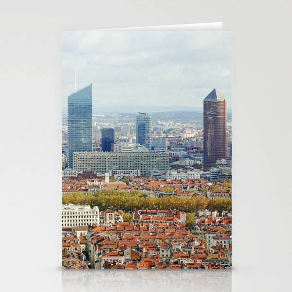 Lyon City | Panoramic View Stationery Cards