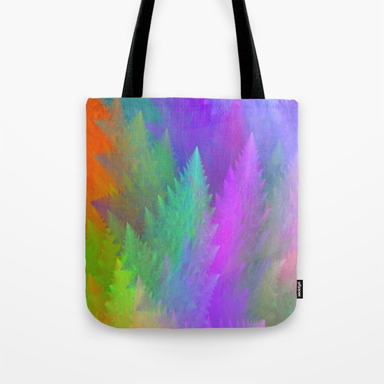 Pastel forest Tote Bag