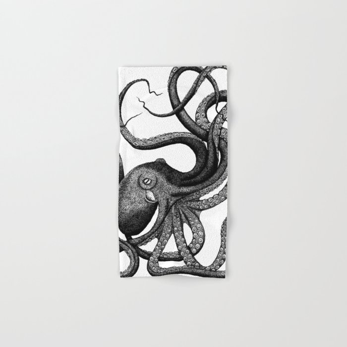 Octopus hand towel outlet