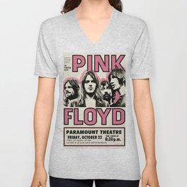 PinkFloyd Meddle Concert Tour 1971 (digitalized)  V Neck T Shirt