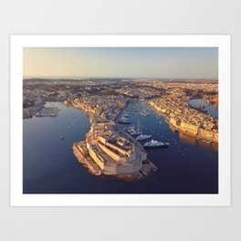 Fort St. Angelo - Birgu | Malta  Art Print