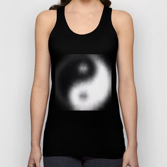 Yin Yang mix (b) Unisex Tank Top