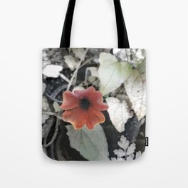 Frosted Flower Tote Bag