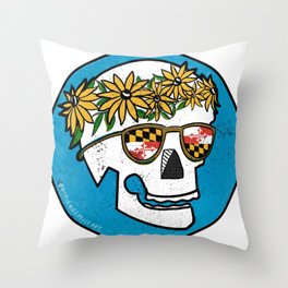 Chill Down Bro Throw Pillow