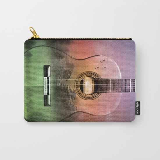 GUITAR MUSIC Carry-All Pouch