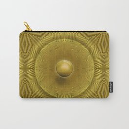 Golden Sunrise Pattern Carry-All Pouch