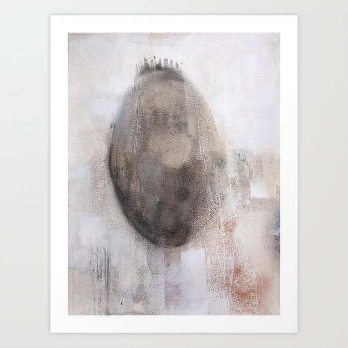 neutral art Art Print